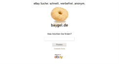 Desktop Screenshot of baygel.de