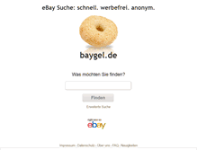 Tablet Screenshot of baygel.de